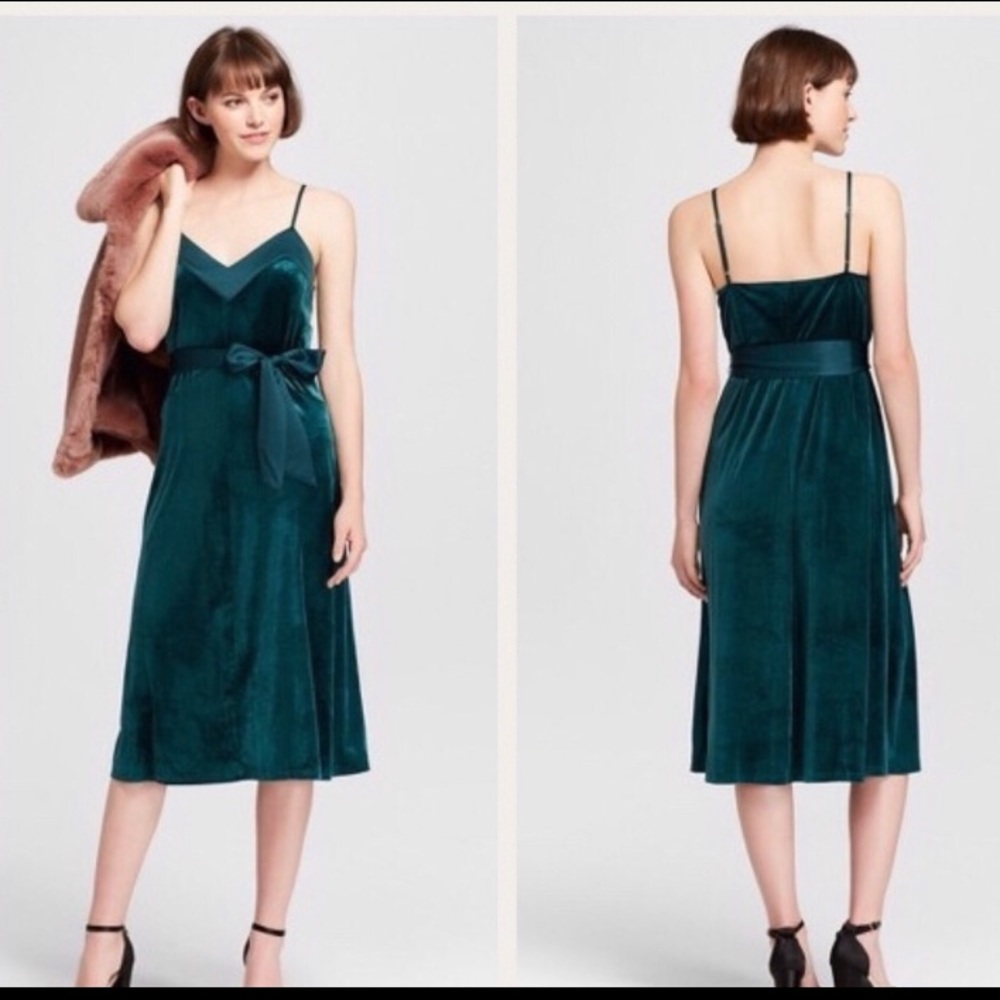 Emerald Green Dress